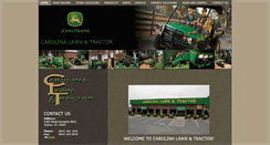 Desktop Screenshot of carolinalawnandtractor.com